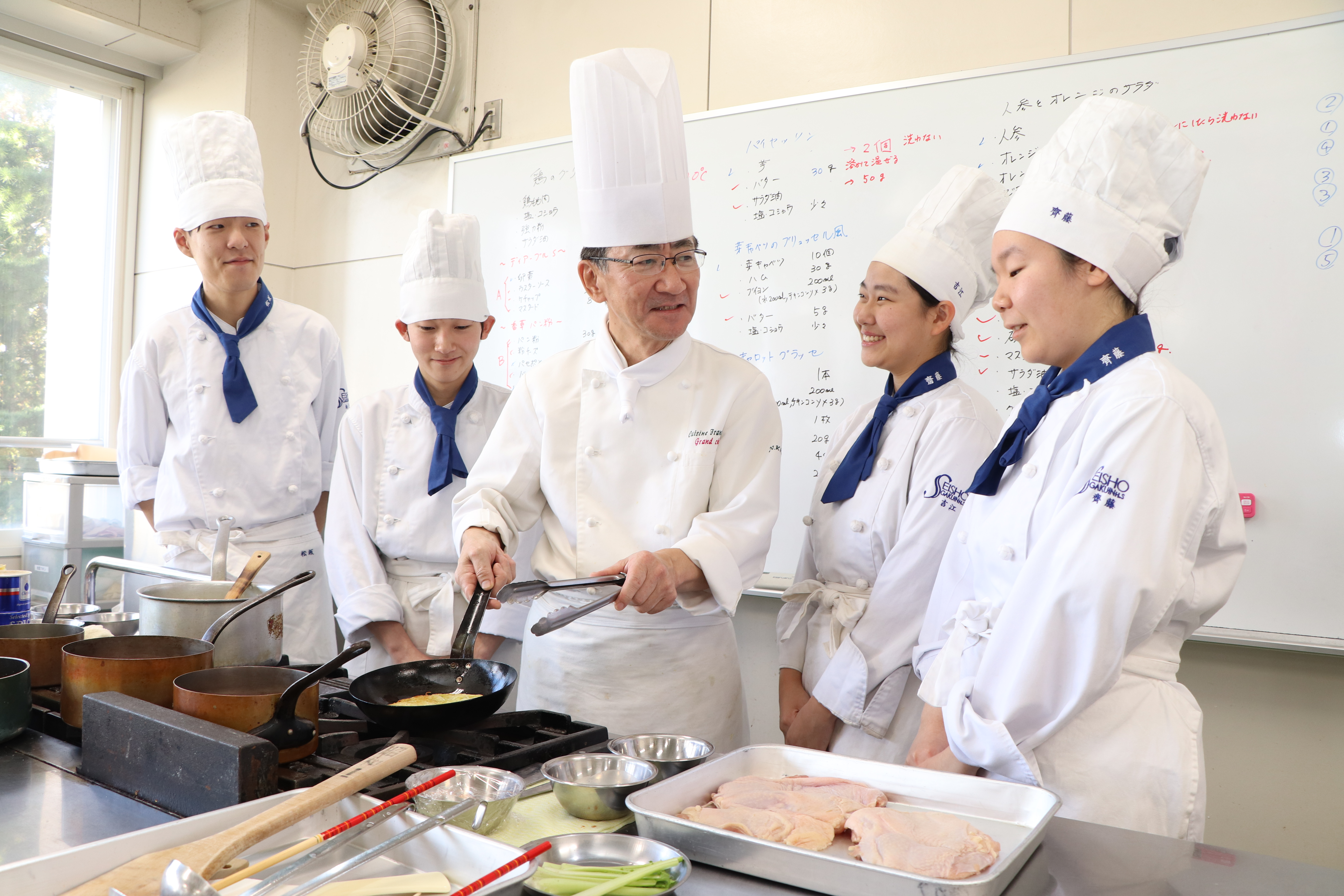 調理実習の様子