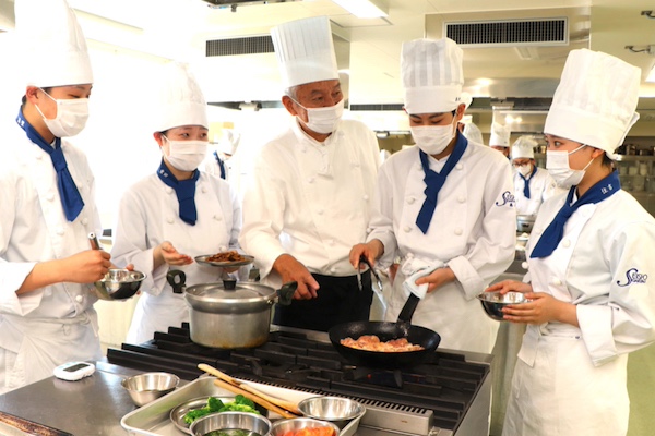 調理実習の様子